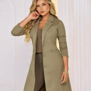 Gaban M732 Tela Gamuza Texturizada Color Verde Oliva