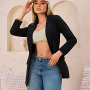 Blazer M766 Tela paño licrado Color Negro