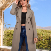 Gabán M778 Tela Paño Licrado Color Taupe